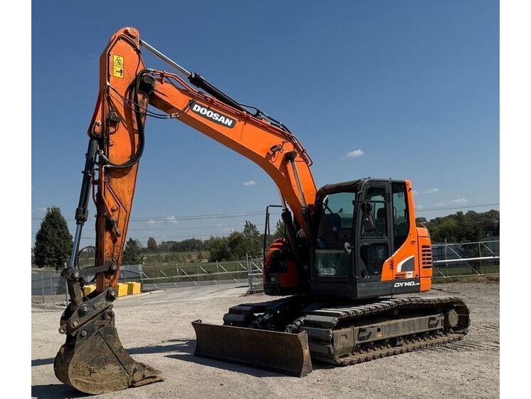 2021 Doosan DX140LCR-5 inspected unit